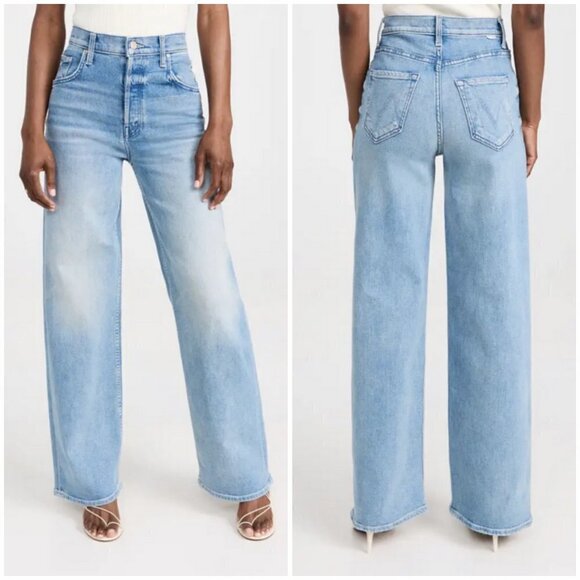 💕MOTHER💕 High Waisted Spinner Skimp Jeans ~ Fish Out of Water 29 NWT - Picture 7 of 17